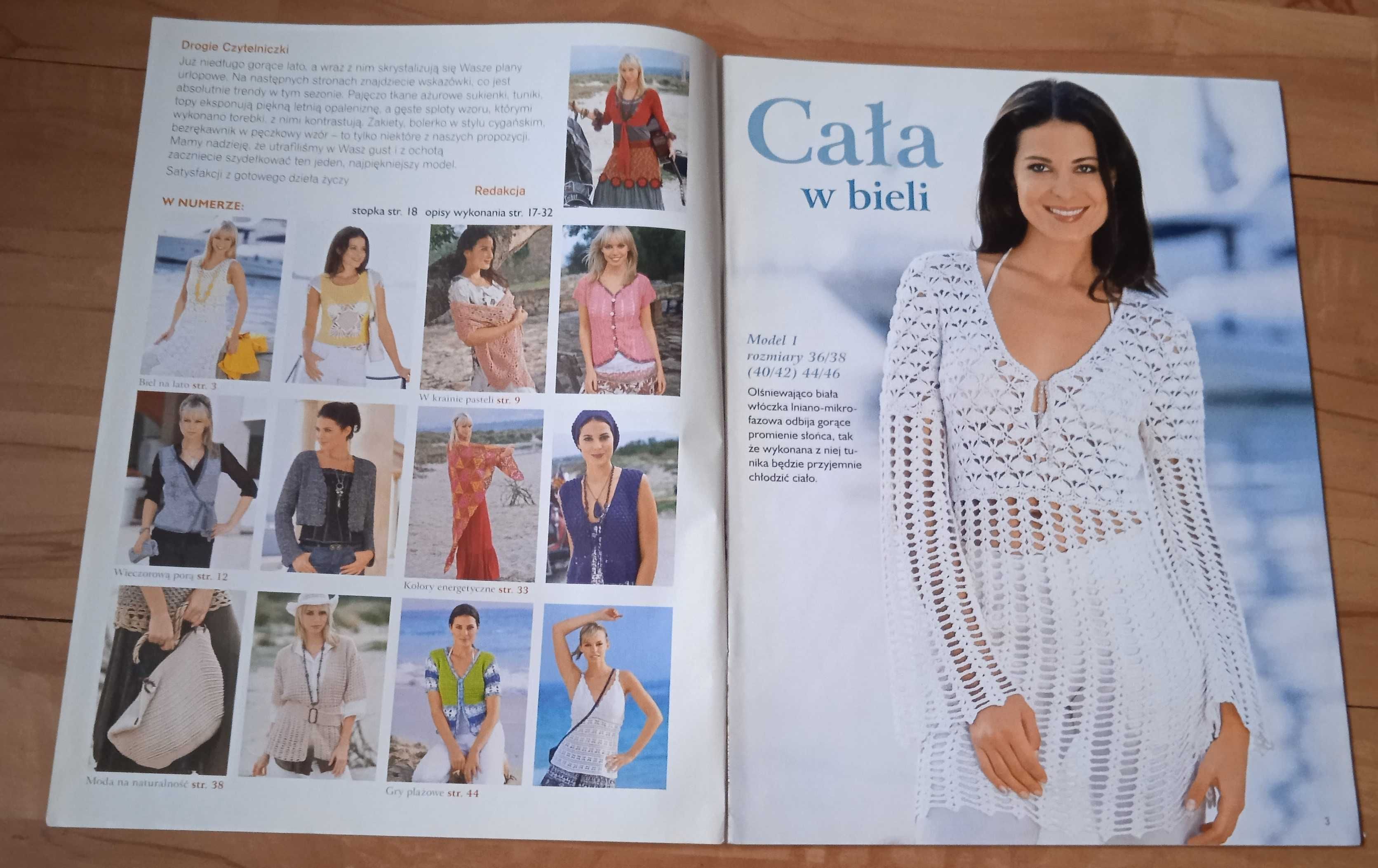 Sandra Extra nr 2/2010 szydełkowa moda na lato