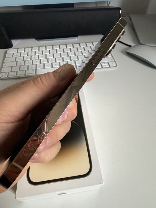 iPhone 14 Pro Max 128gb Gold Stan Idealny Bateria 100%