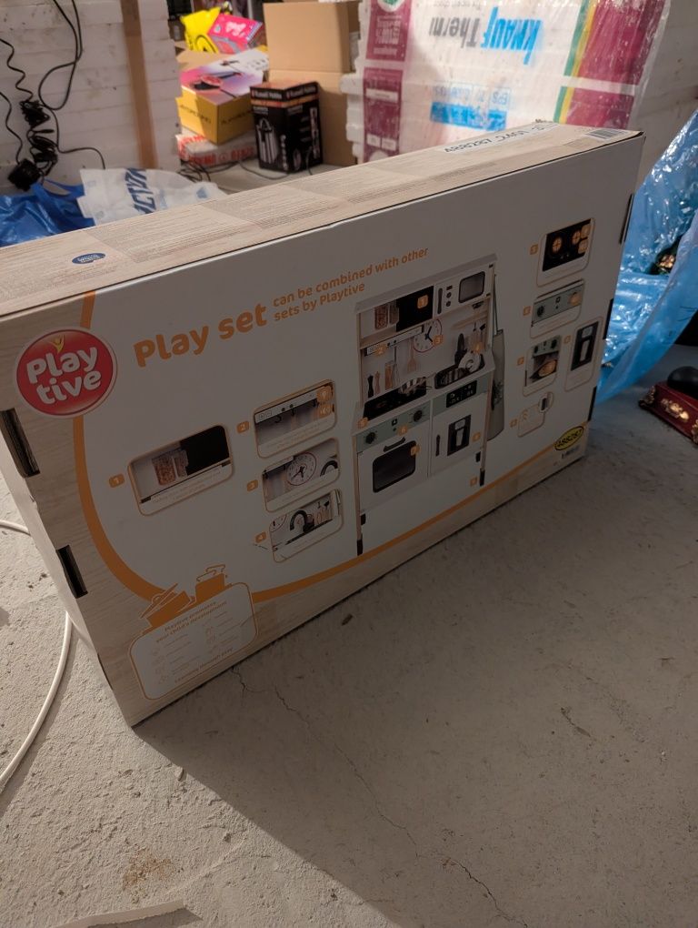 Playtive Drewniana kuchnia Lidl, kuchnia zabawkowa