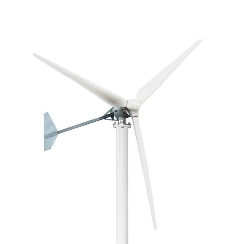 MAX10K Turbina wiatrowa 10kW elektrownia  ostrze 278cm łamany ogon