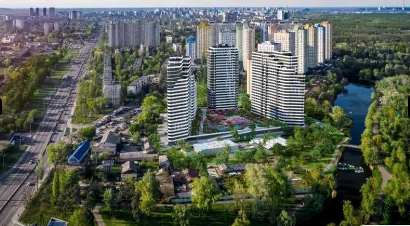 Видова 1к квартира ЖК Паркові Озера-2 без %