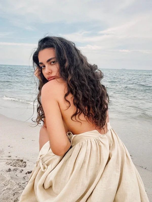 Sukienka boho maxi midi Nowa