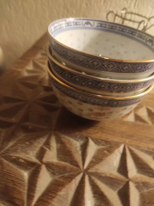 Serviço Chinês de Bago de Arroz Antigo.