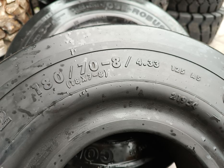 Opony wózek widłowy 180/70-8 Continental SN 12 ,SIT (Quick) pełne gład