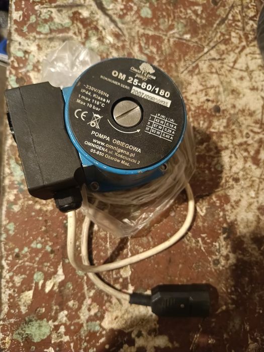 Pompa co obiegowa omnigena uszkodzona