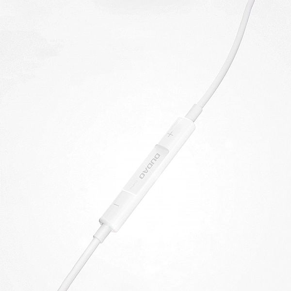 Dudao X14PROL-W1 słuchawki douszne ze złączem Lightning biały (X14PROL