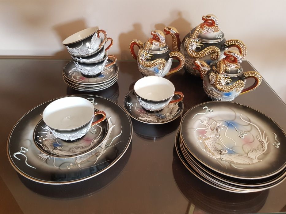 Conjunto/Serviço Chá Chinês Antigo