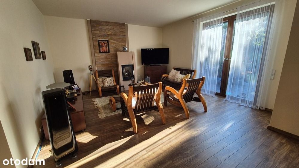 parterowy wygodny domek z ogródkiem w Skórzewie