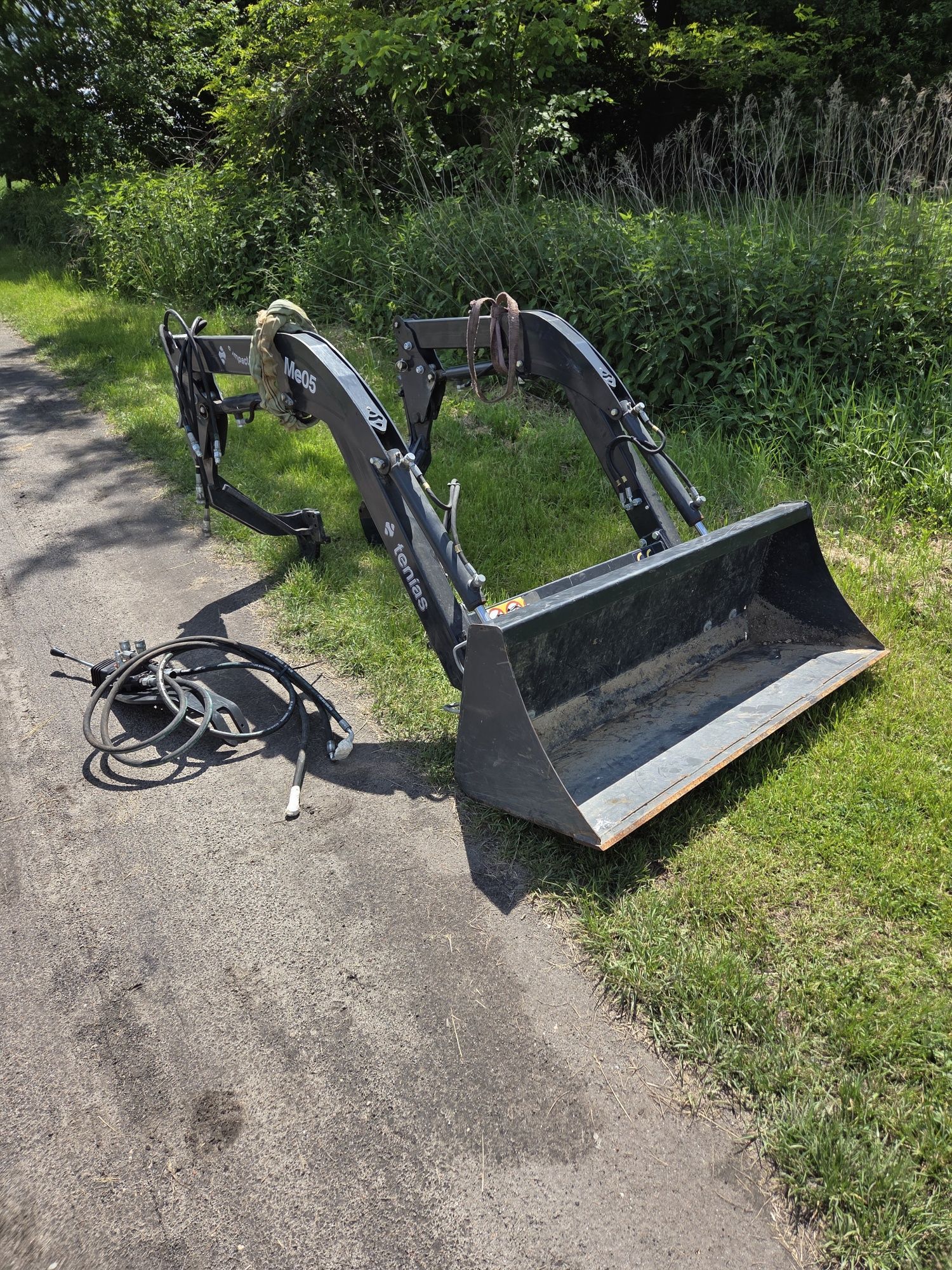 Traktorek ładowacz czołowy tur do traktorka Iseki Kubota
