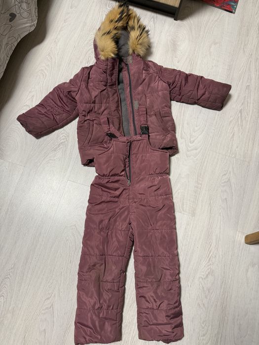 Зимний комбинезон на девочку