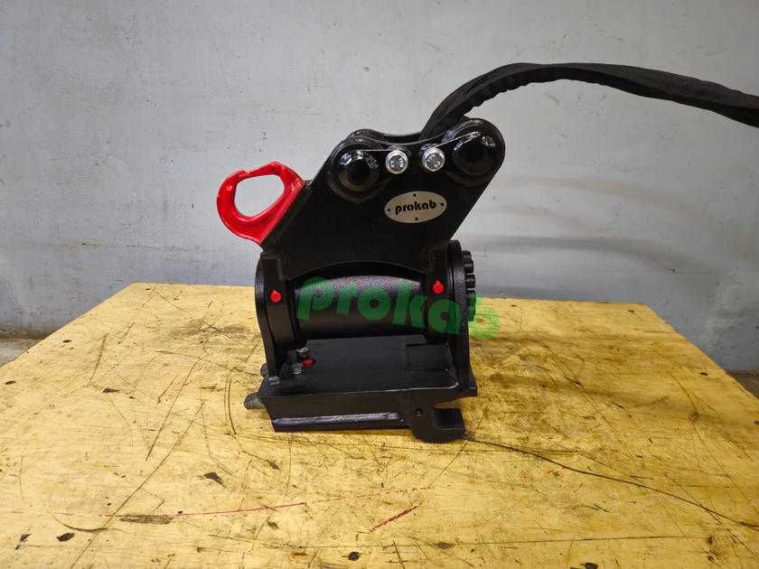 Szybkozłącze wychylne minikoparki MS 01 Cat Bobcat JCB Yanmar Volvo