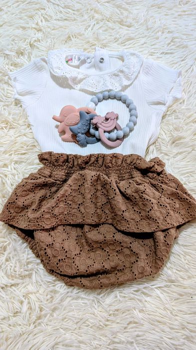 Lote de roupa para bebé menina – 3 a 6 meses