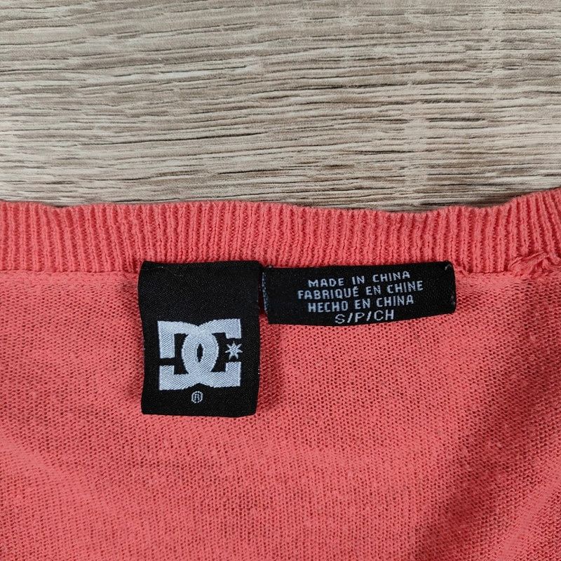 DC Shoes Sweterek Damski V-Neck Logo r. S