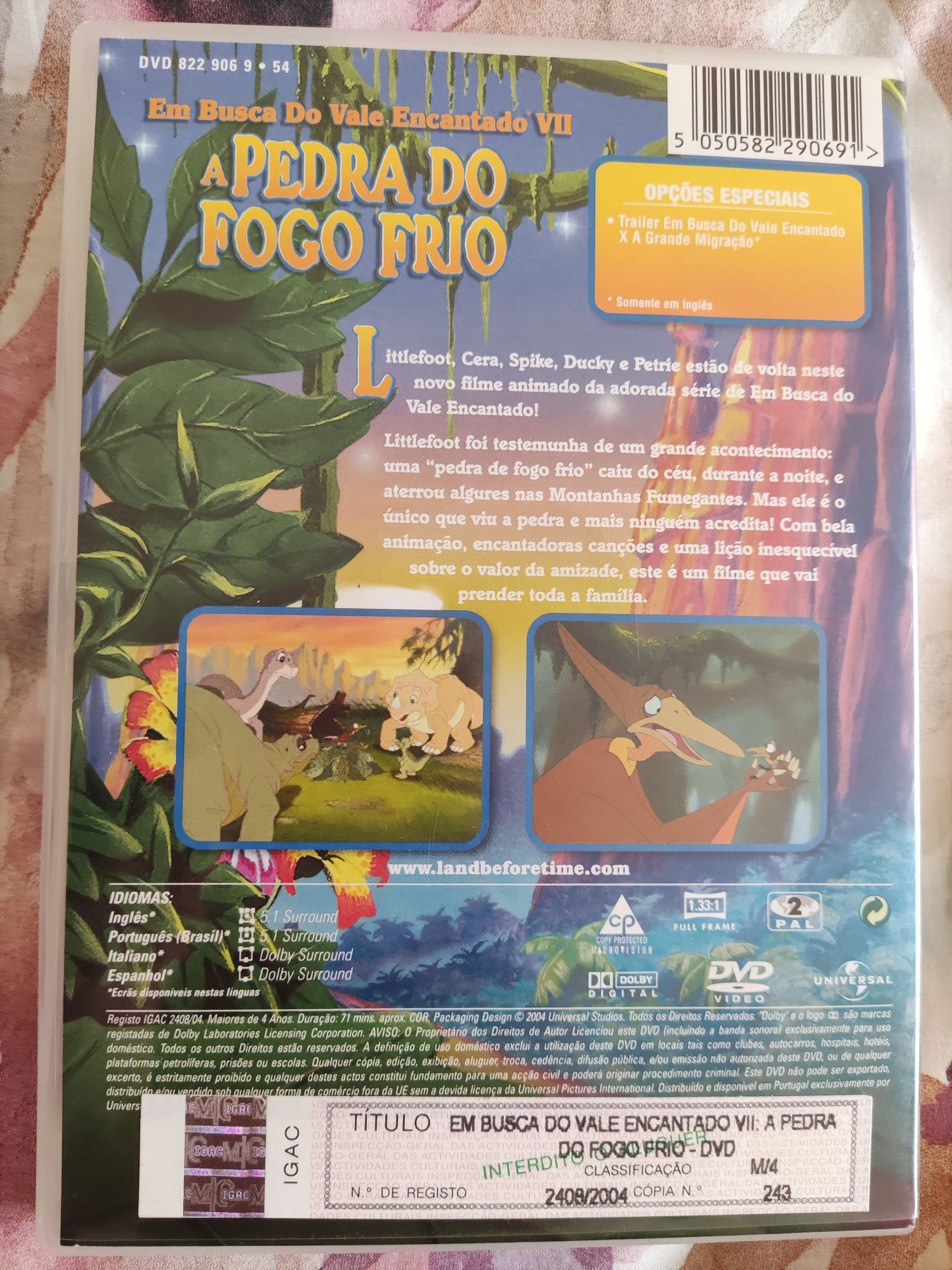 DVD A Pedra do Fogo Frio