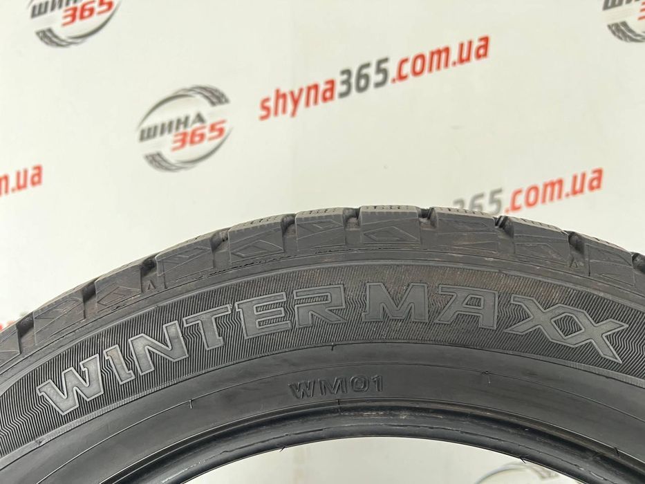 225/55 r17 dunlop winter maxx wm01 8mm шини бу зима