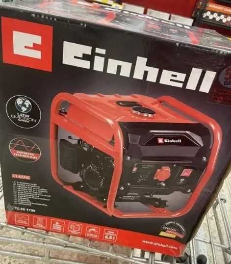 Генератор инверторный бензин Einhell мощность до 1,1кВт