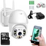 Kamera IP obrotowa Full HD Wifi zewnętrzna 5mp 64 GB