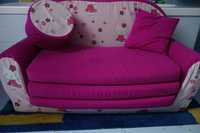 Sofa kanapa łóżko pufa poduszka spanie 162cm 98x50x58