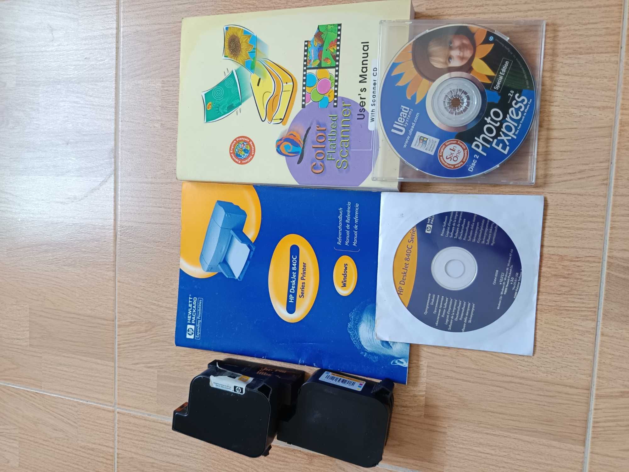 Scanner, impressora e joystick