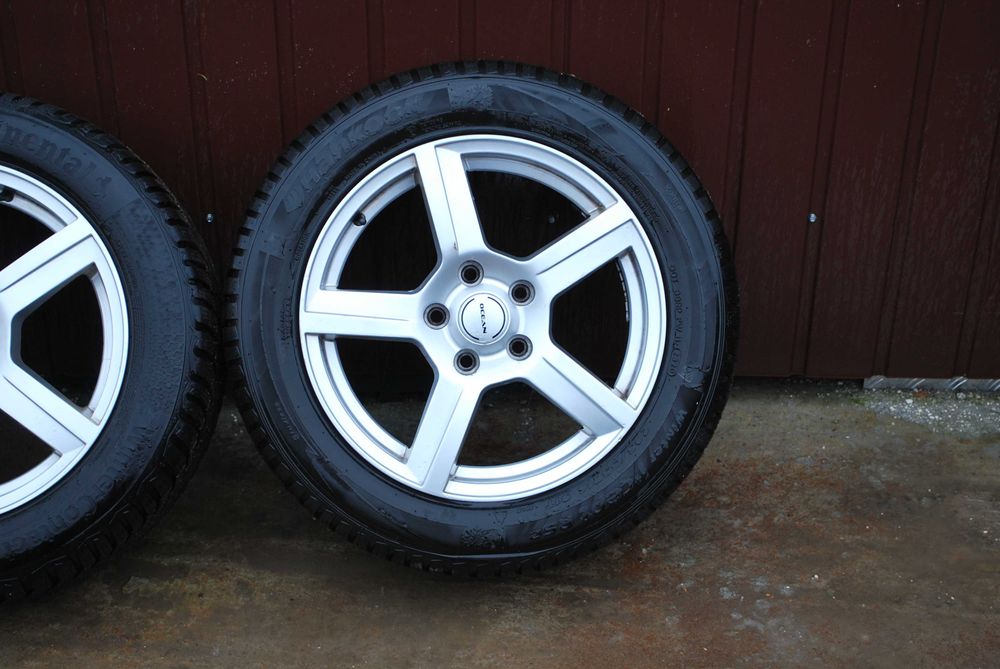 Koła 205/55 R16 5x112 Alufelgi + opony zimowe 7mm 6,5J Audi Skoda VW