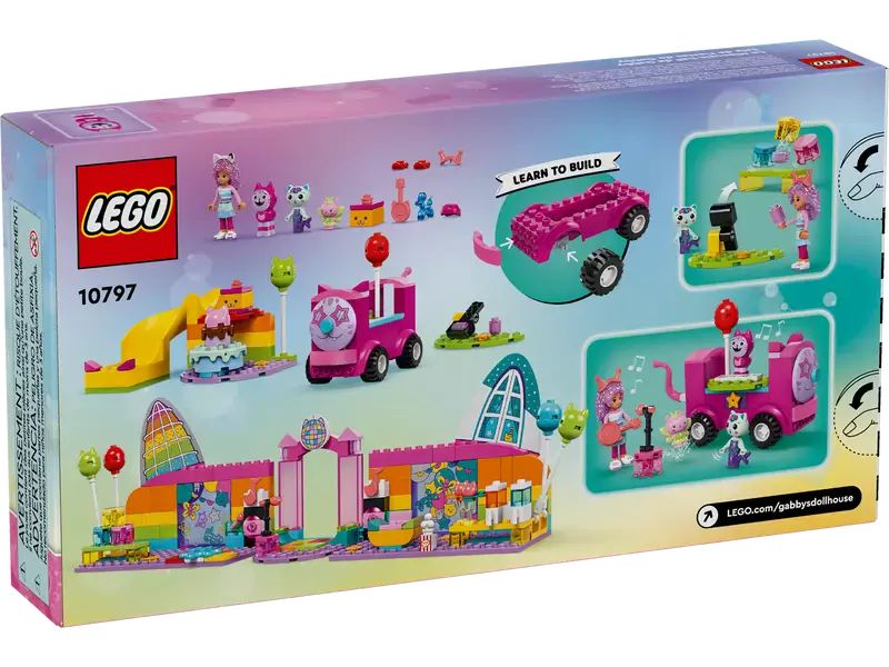 LEGO Koci domek Gabi Sala balowa Gabi 10797
