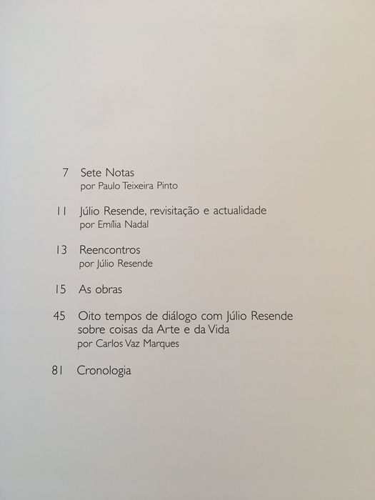 Júlio Resende/ Francis Smith Desenhos/ Bernardo Marques