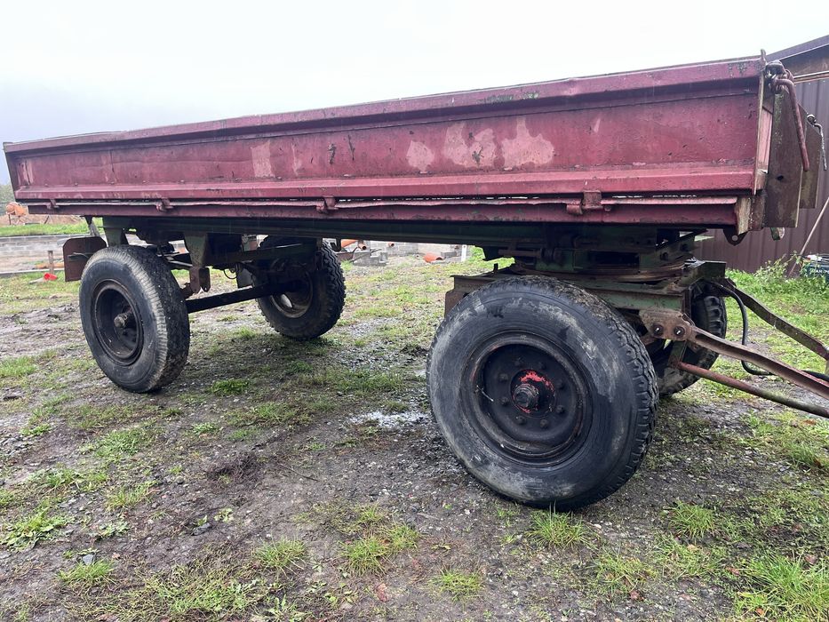 Przyczepa THK 5 wywrotka rolnicza kipper jak autosan d47 hl 6 hw