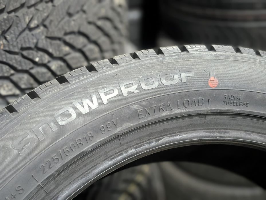 НОВА!!! Шини зимові 225 50 r 18 Nokian резина колеса gtyres