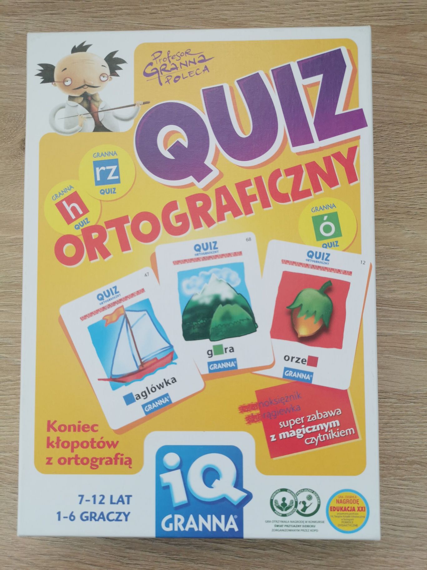 Quiz ortograficzny GRANNA stan bdb