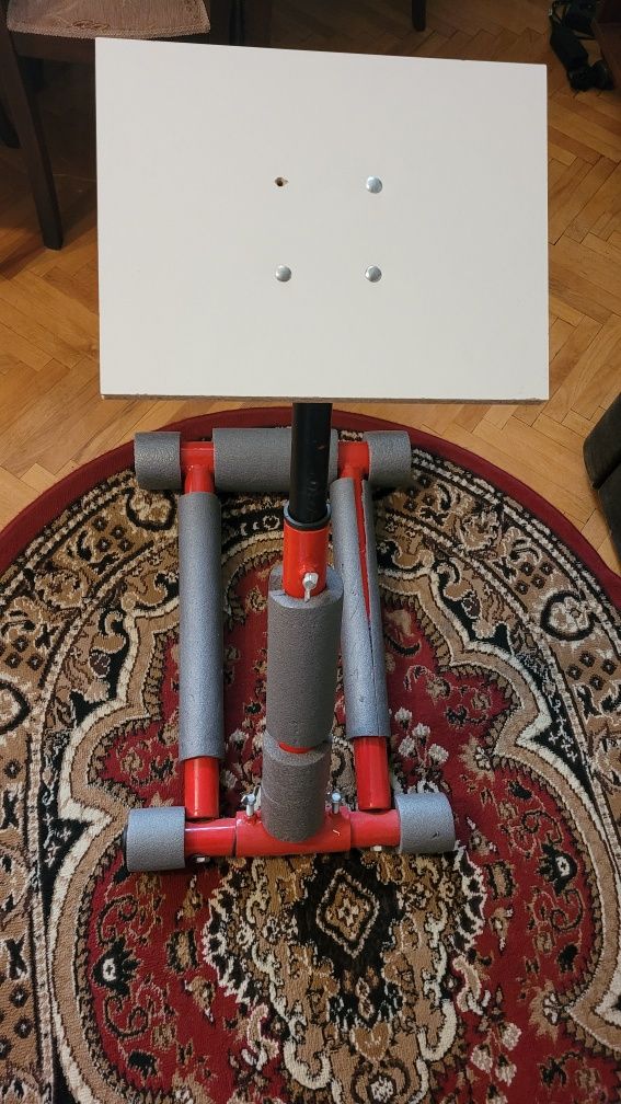 Stojak pod kierownicę własnej roboty