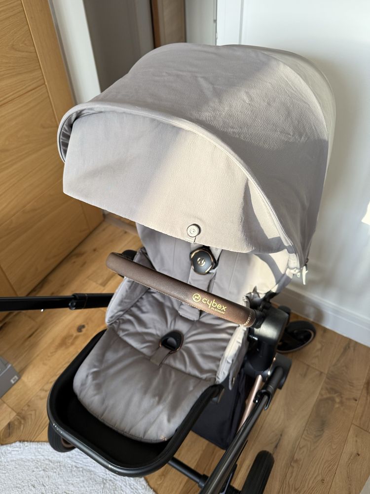 Cybex Priam 4.0 Soho Grey tapicerka siedziska spacerowego