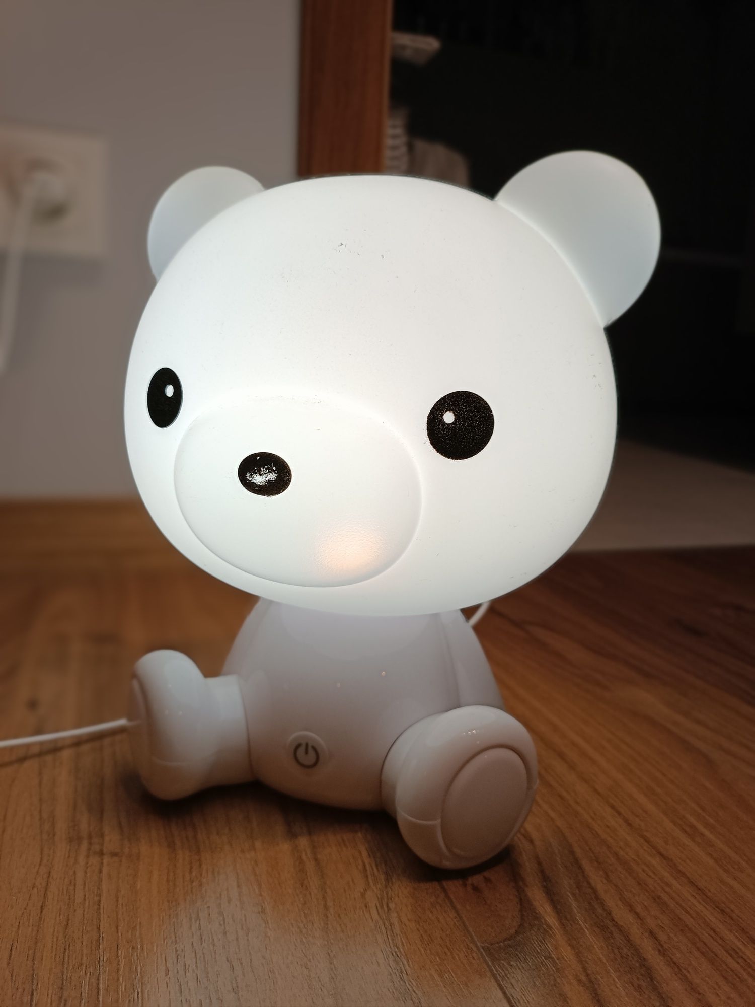 Lampka nocna LED miś