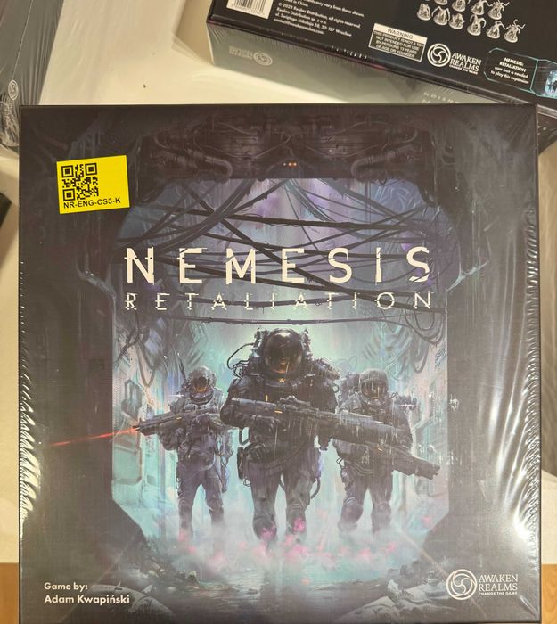 Nemesis: Retaliation. stretch goals + dodatki,  wersja ENG