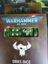 Warhammer 40K Orks Dice. NOWE