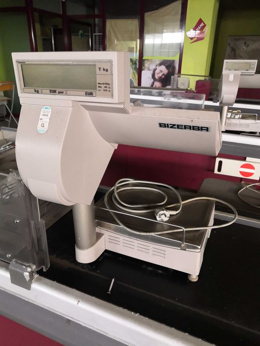 Balança digital Bizerba BS 800 programável para supermercado/comercio.