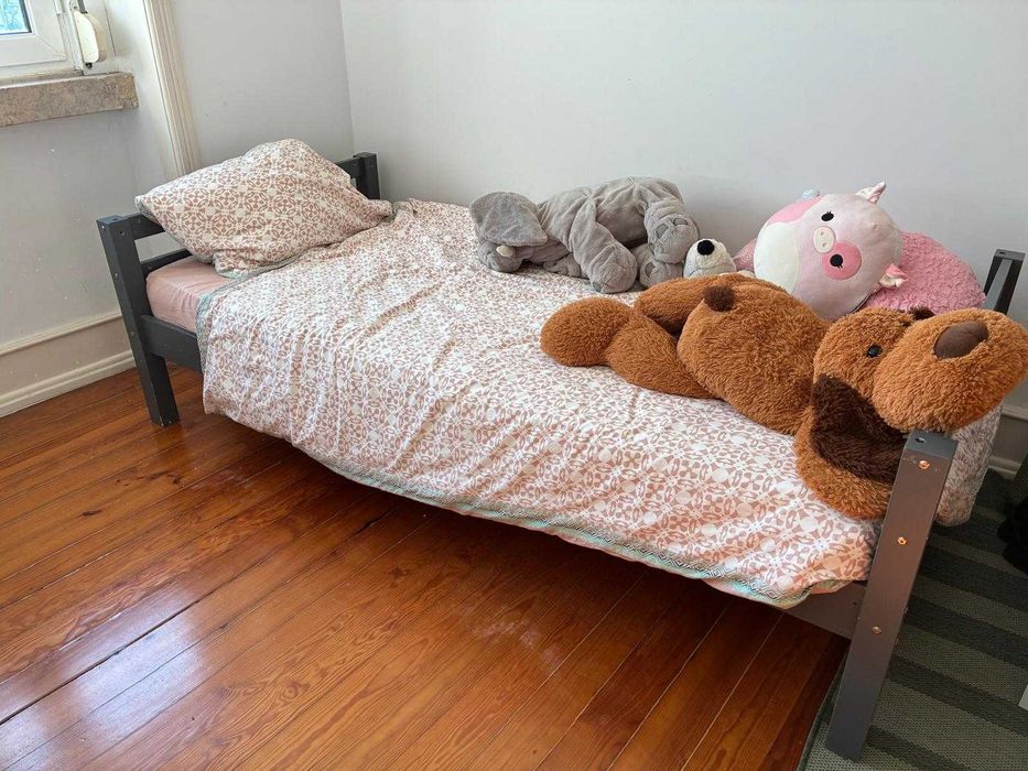 Beliche Cinzento com Colchões - Tudo La Redoute