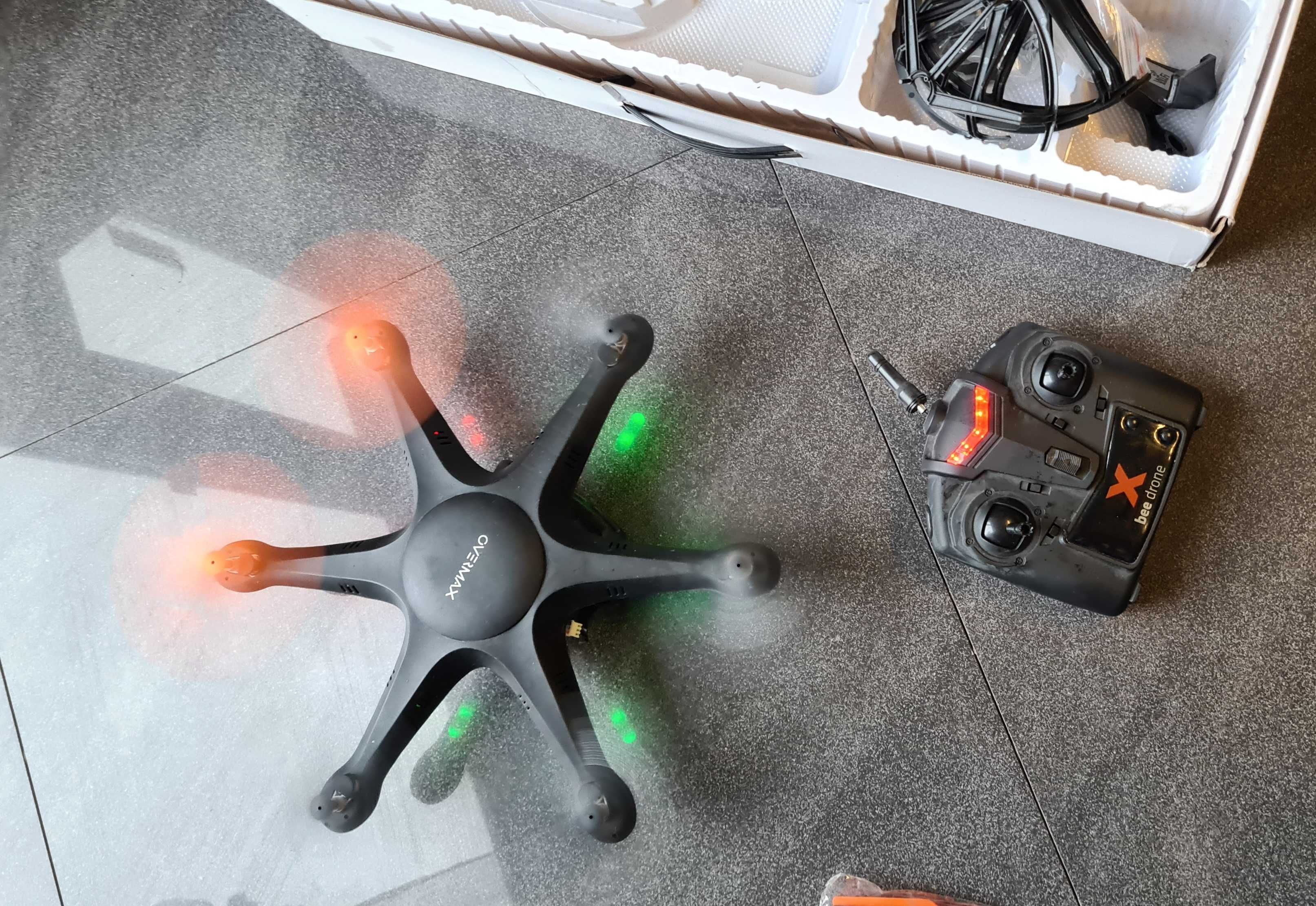 Dron X-bee drone 6,1 Overmax, zabawka zdalnie sterowana