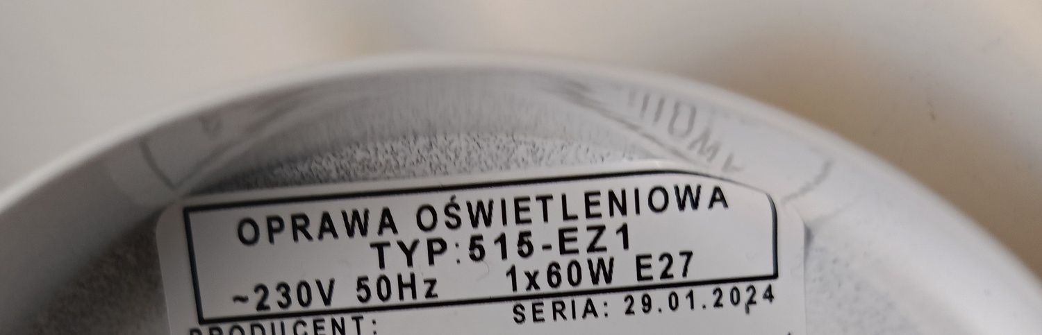 Oprawa oświetleniowa