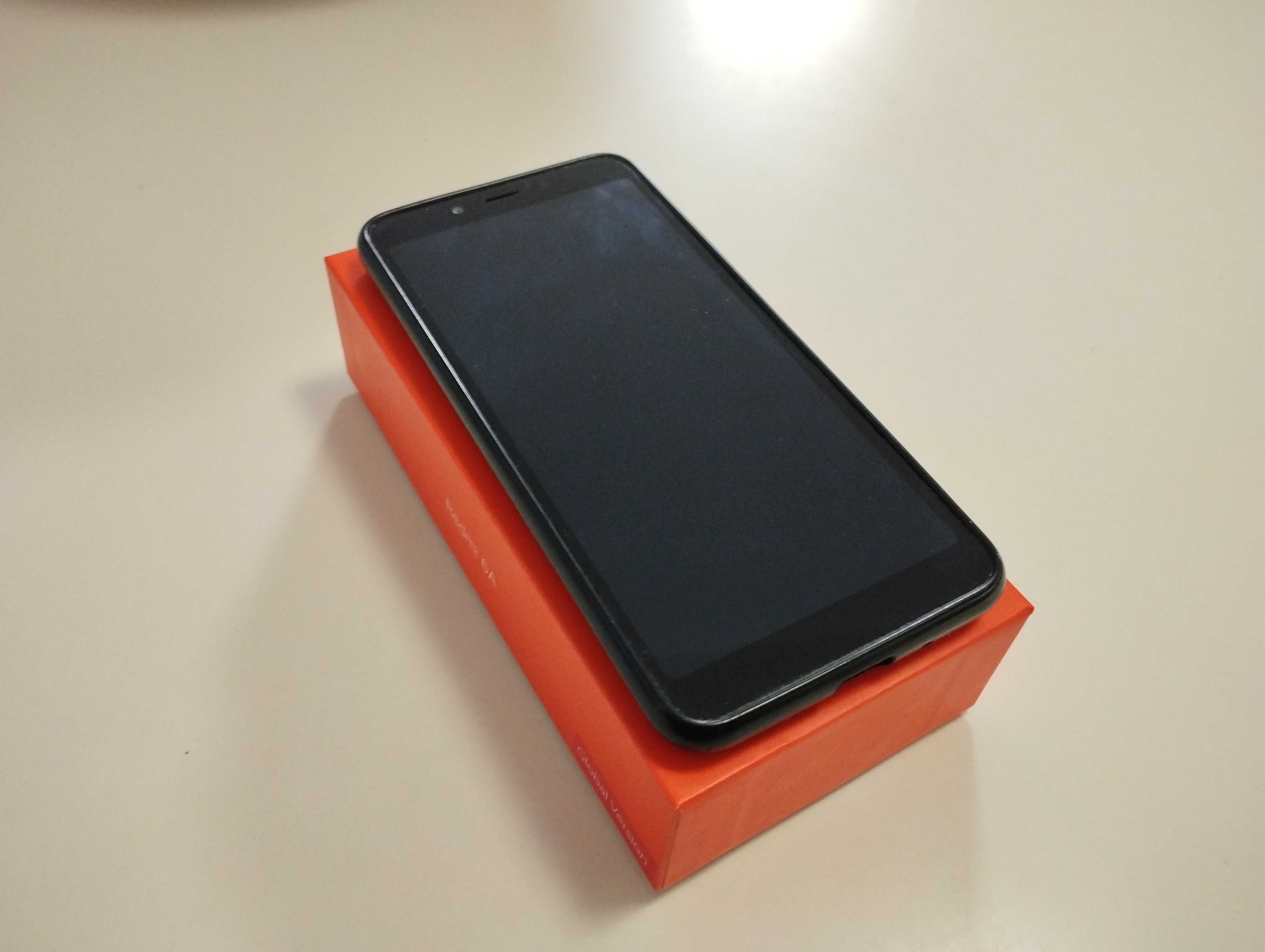 Xiaomi Redmi A6 16gb Black чёрным смартфон комплект