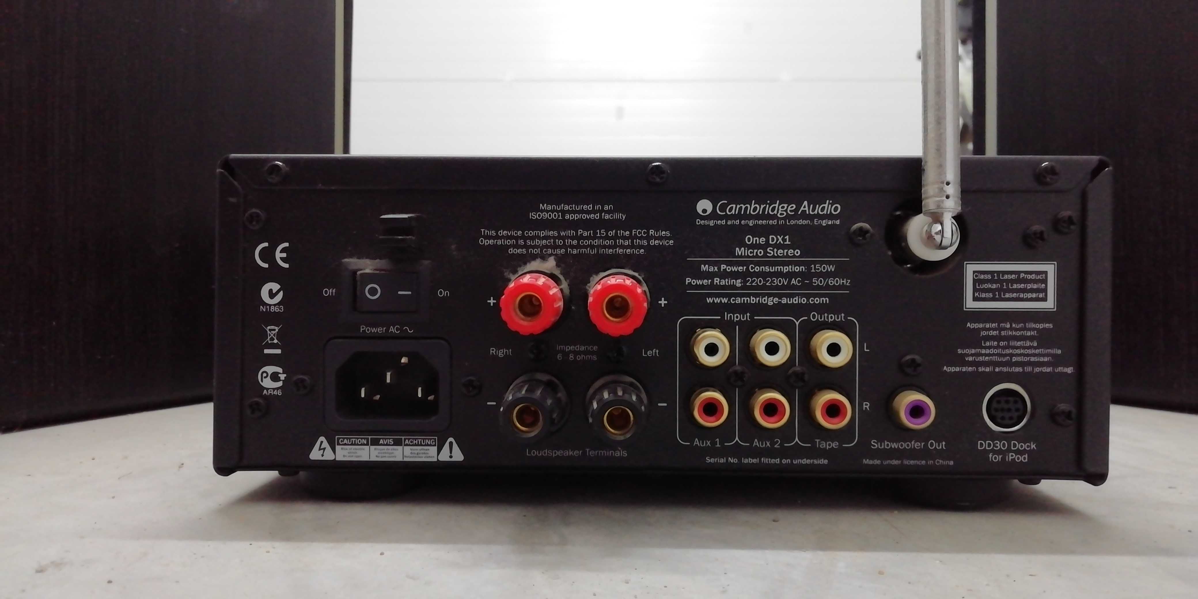 Cambridge Audio, Amplificador intergrado, CD Leitor, Colunas S30