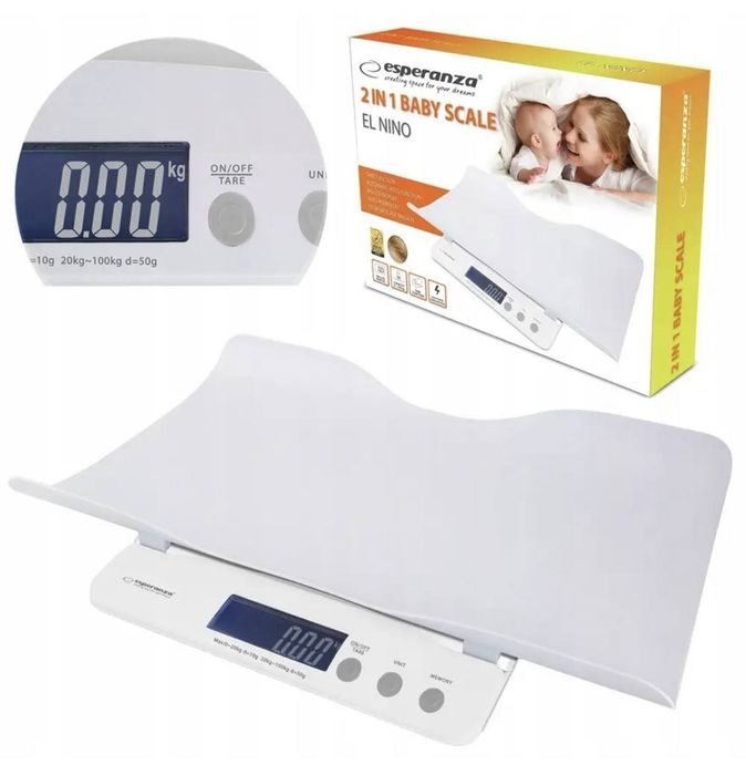 Ваги для новонароджених. Весы для новорожденных и взрослых 2 в 1