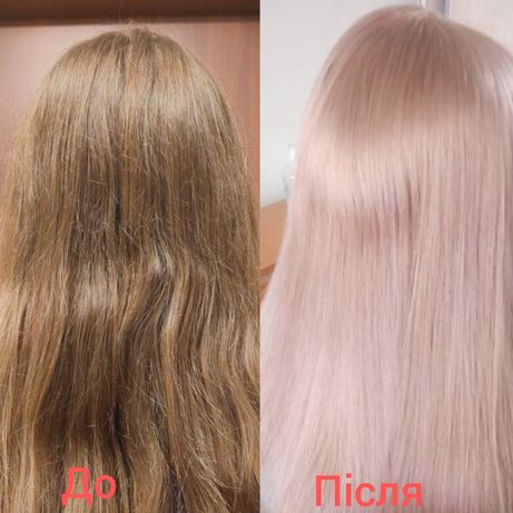 Фарбування волосся  від 250 грн,Брови, Нанопластика
