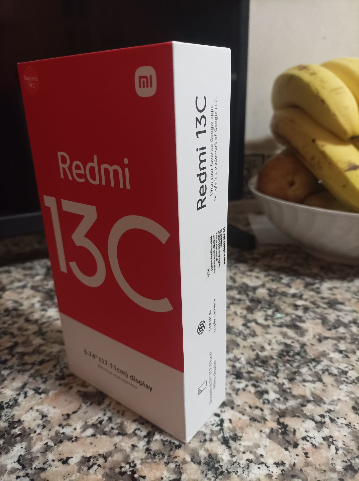 Xiaomi 13C 4G 4/128GB Preto.
