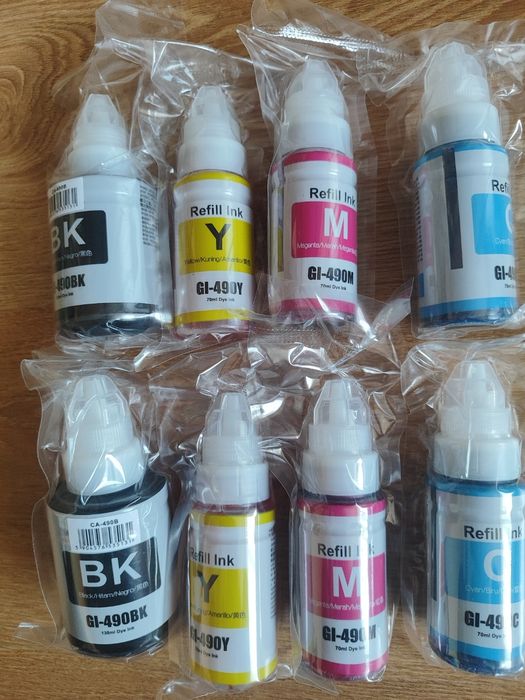 Чорнило HP GT53XL, Canon, Epson