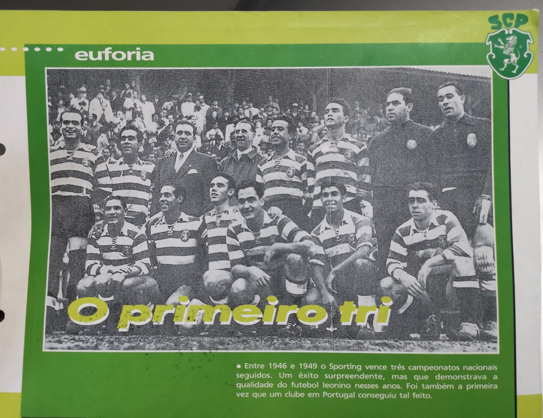 Poster Sporting CP 92/93