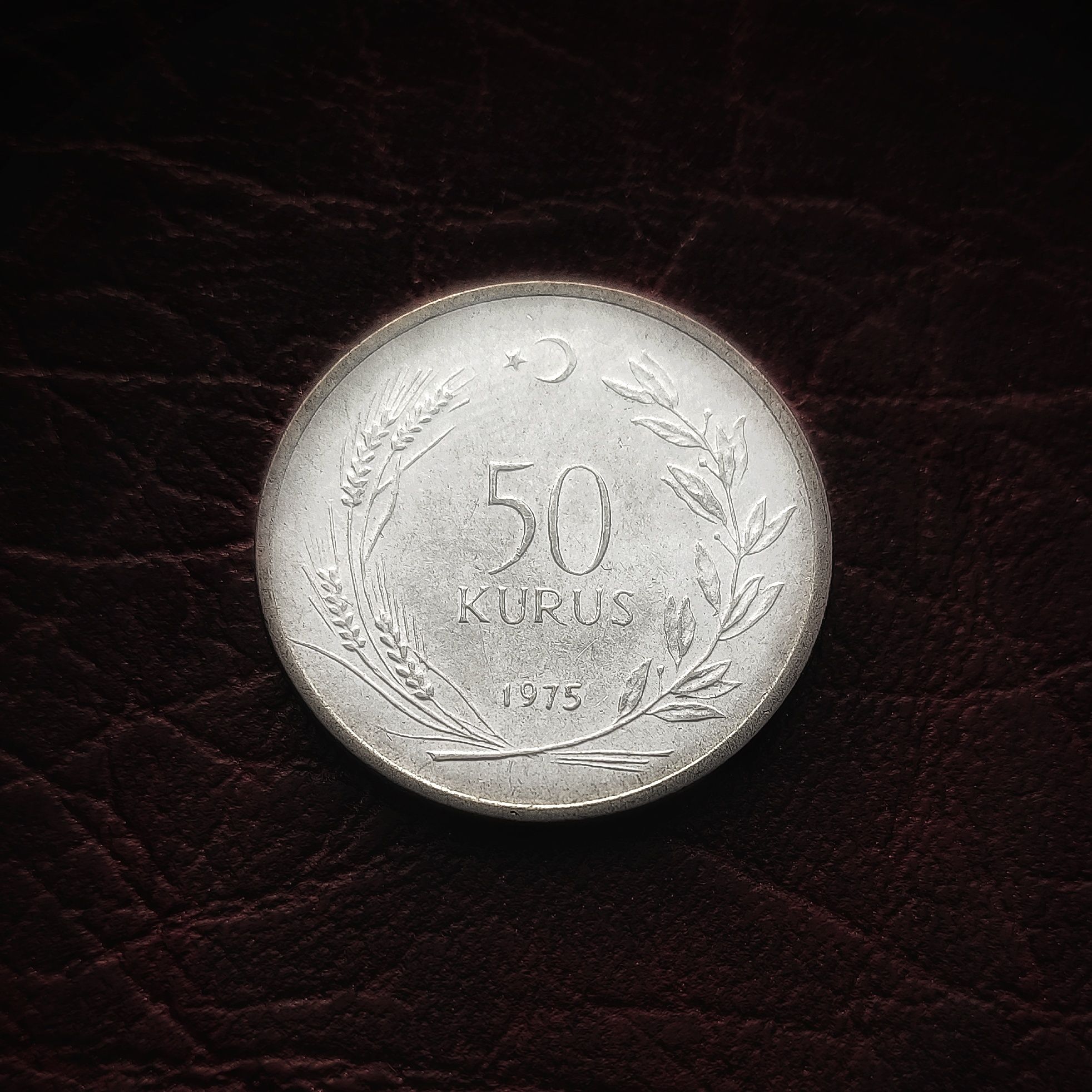 Moneta 50 Kurus 1975 rok - Turcja