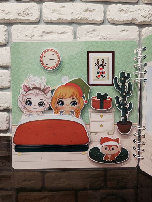 Альбом на липучках «Тока Бока Різдво»