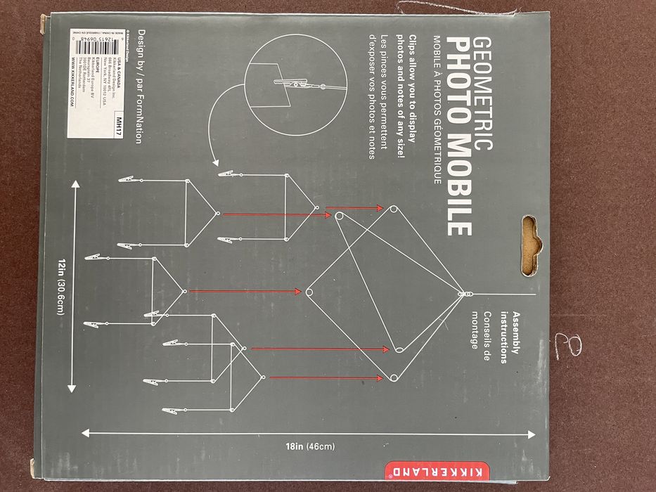 Kikkerland geometric mobile