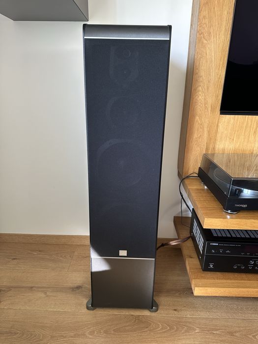 2x JBL ES90 + Yamaha RX-V479 – zestaw stereo + oryginalne akcesoria