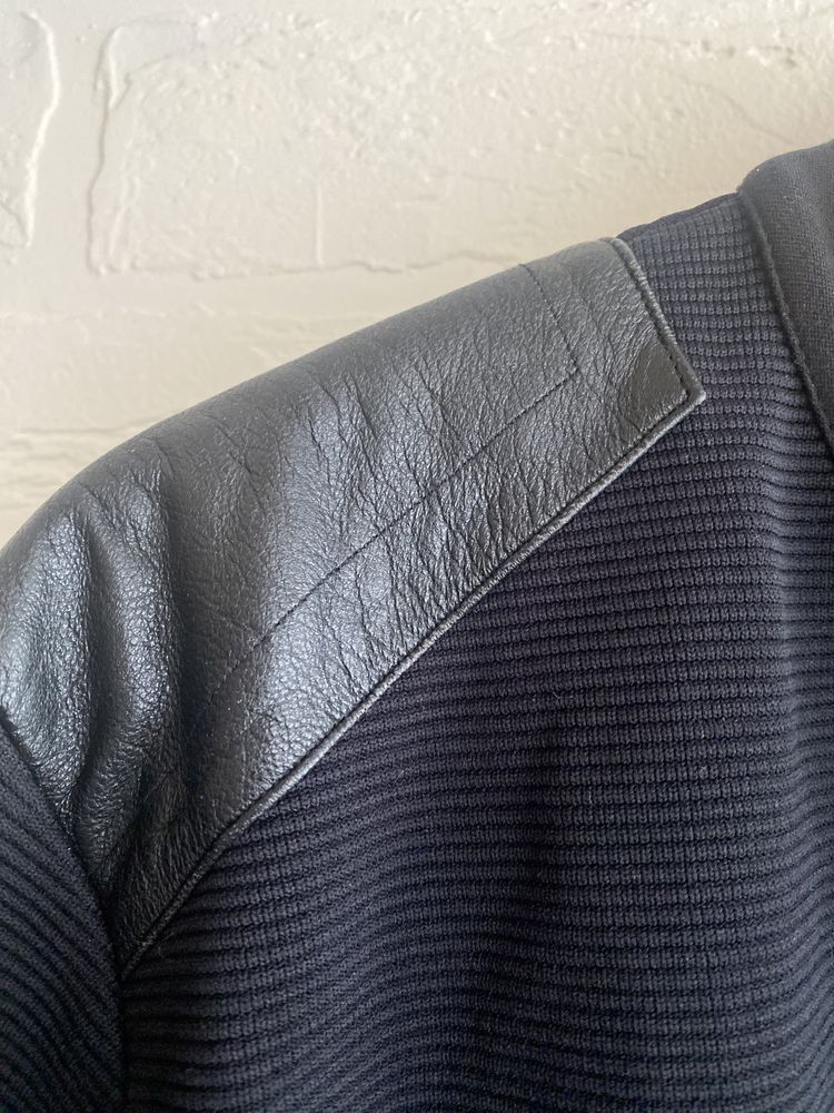Bluza kurtka czarna rozpinana męska Versace collection rozm Xl Xxl